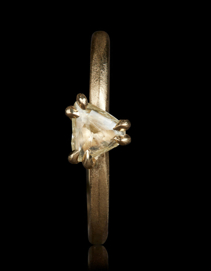 South African Unpolished Raw Diamond Ring – 0.39 ct.