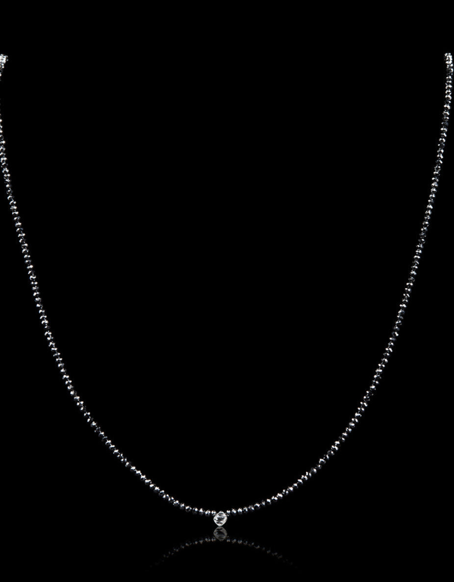 Raw Octahedron Diamond Collier – 0.61 ct. + 18.69 ct.