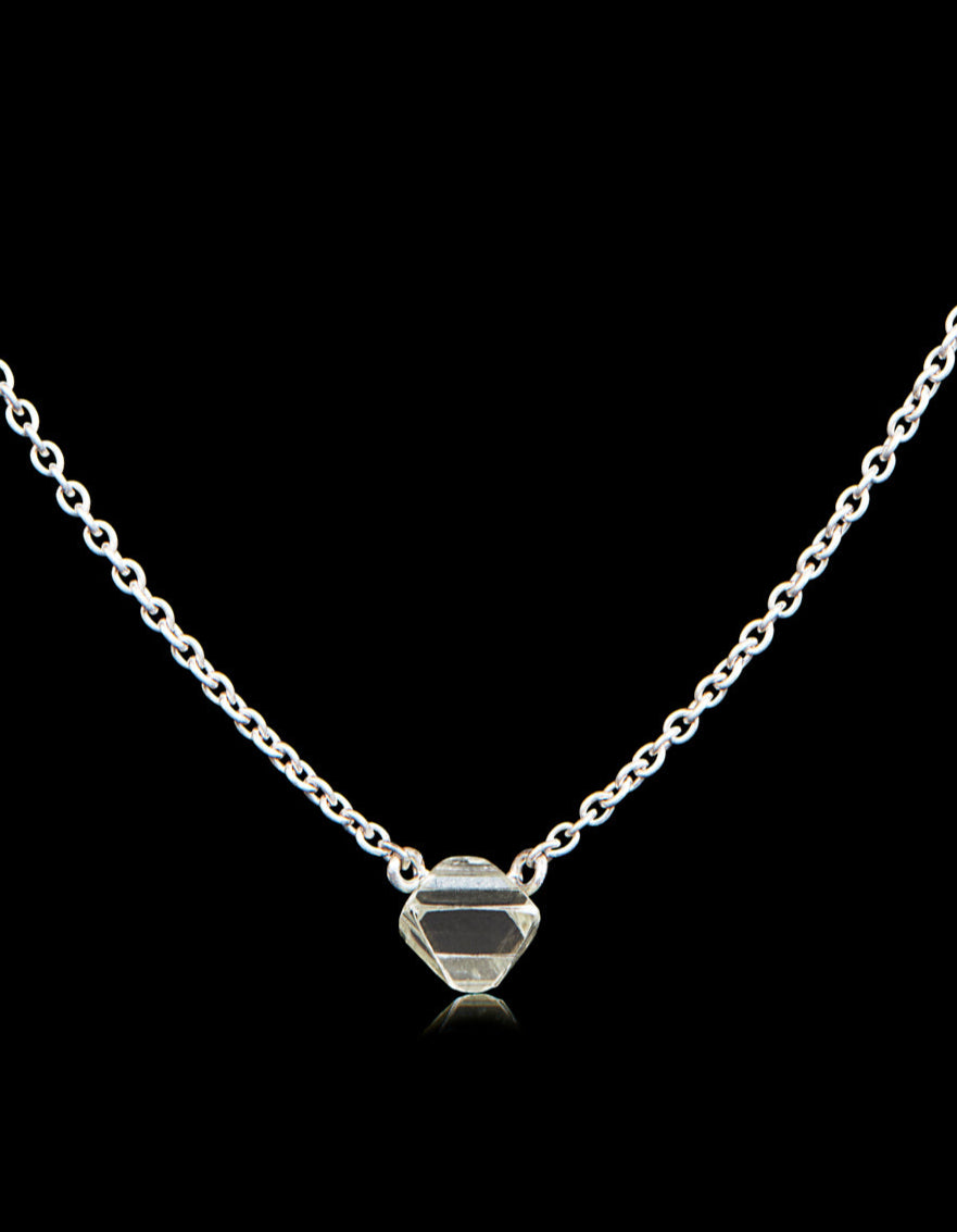Australian Rough Octahedron Diamond in Necklace – 0.72 ct.
