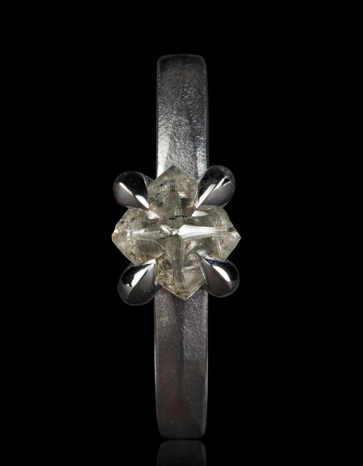 Uncut Canadian Diamond in Platinum – 1.49 ct.