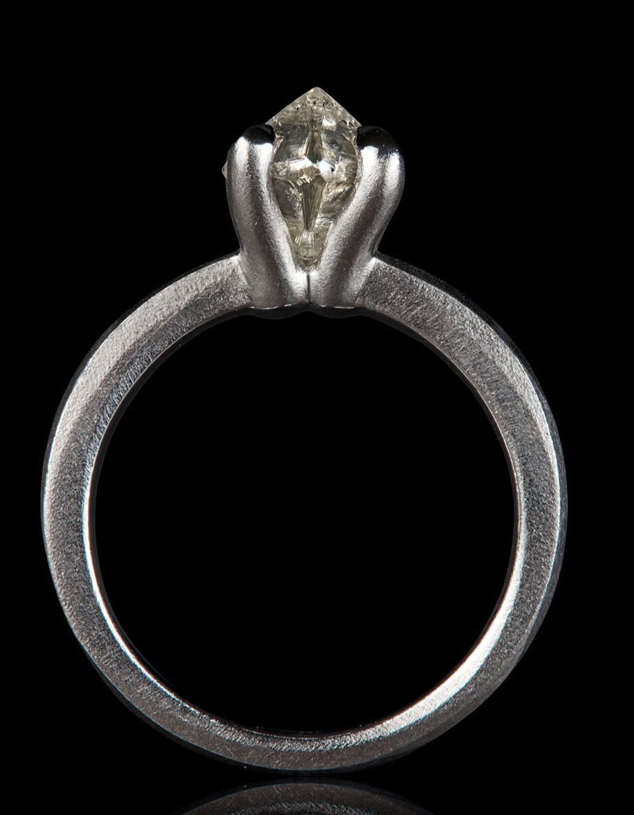 Uncut Canadian Diamond in Platinum – 1.49 ct.