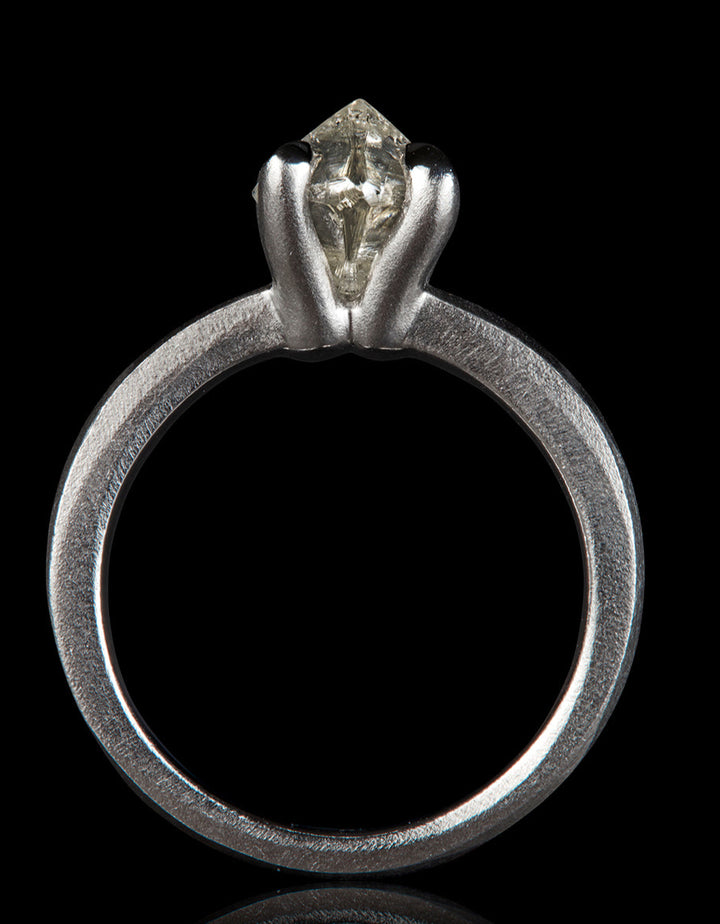 Uncut Canadian Diamond in Platinum – 1.49 ct.