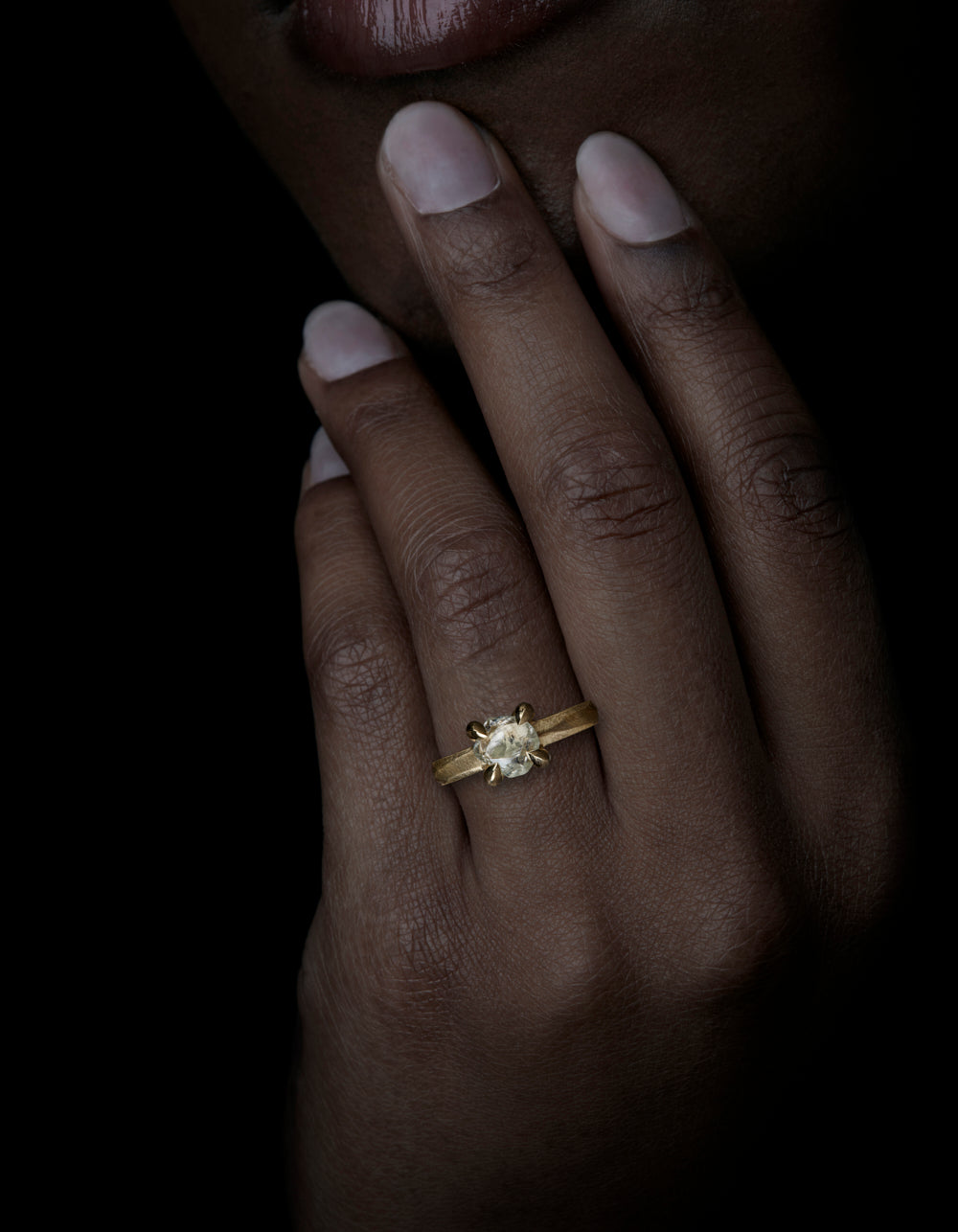 Tanzanian Rough Diamond Gold Ring – 2.62 ct.