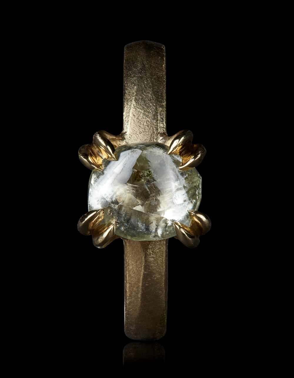 Spectacular Rough Diamond in Gold Ring – 2.78 ct.