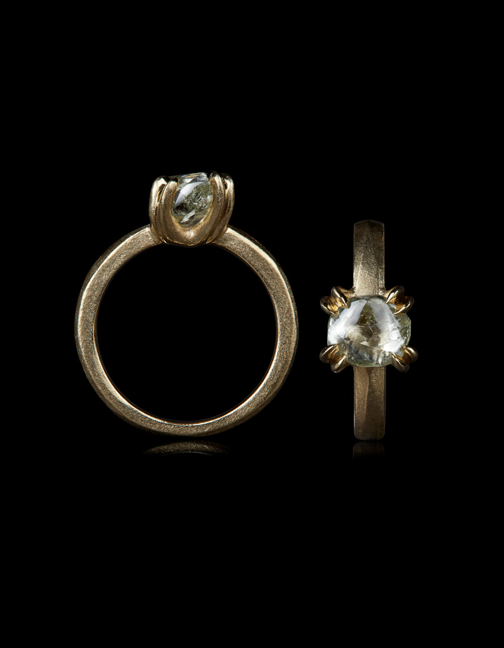 Spectacular Rough Diamond in Gold Ring – 2.78 ct.