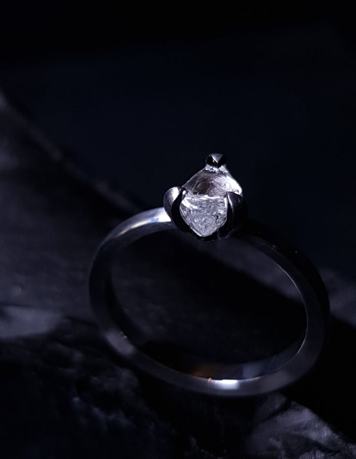 Unique Raw Diamond Ring – 1.04 ct.
