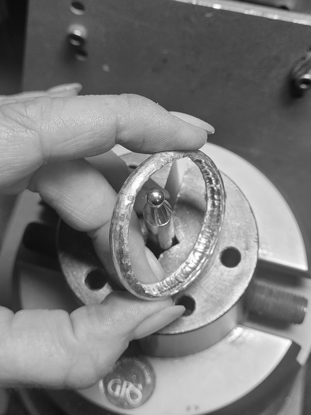 Voluminous Handcrafted Gold Creoles