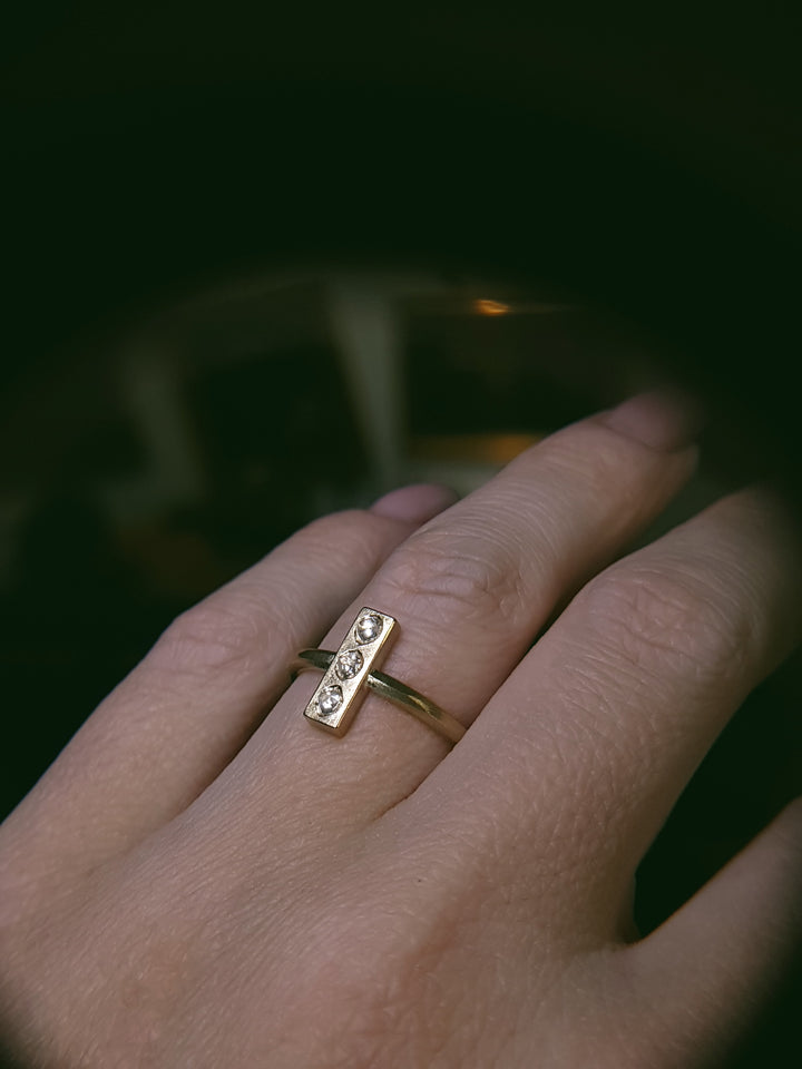 Diamond Ring made in Copenhagen – 0.22 ct.