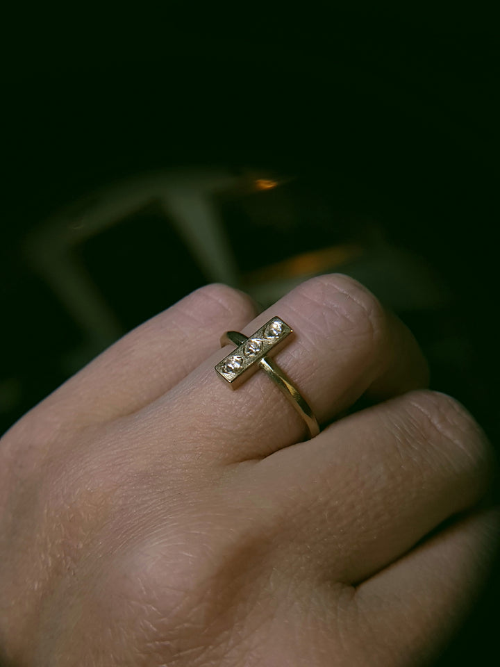 Diamond Ring made in Copenhagen – 0.22 ct.