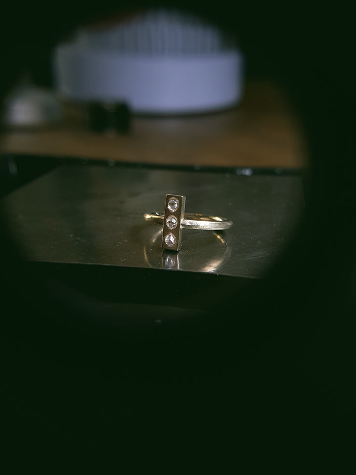 Diamond Ring made in Copenhagen – 0.22 ct.