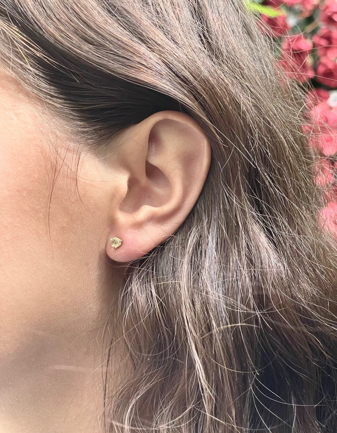 Yellow Stars Raw Diamond Earrings – 0.86 ct.