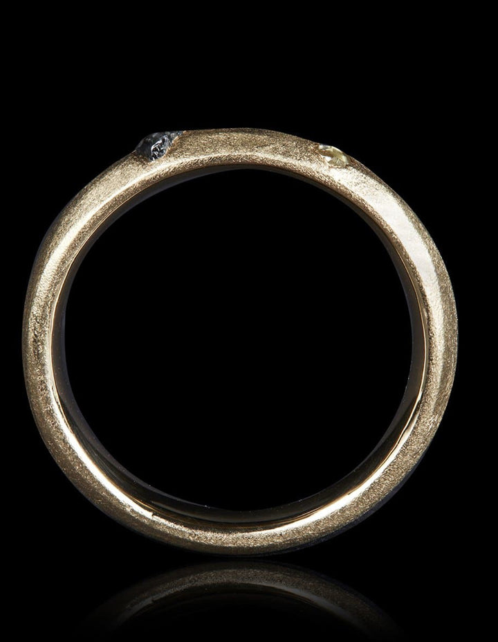 Embedded Edgy Rocks – 0.38 ct.