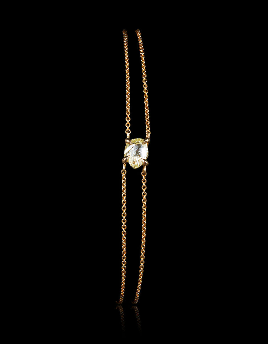 Simplicity in Gold Chain Bracelet – 0.47 ct.