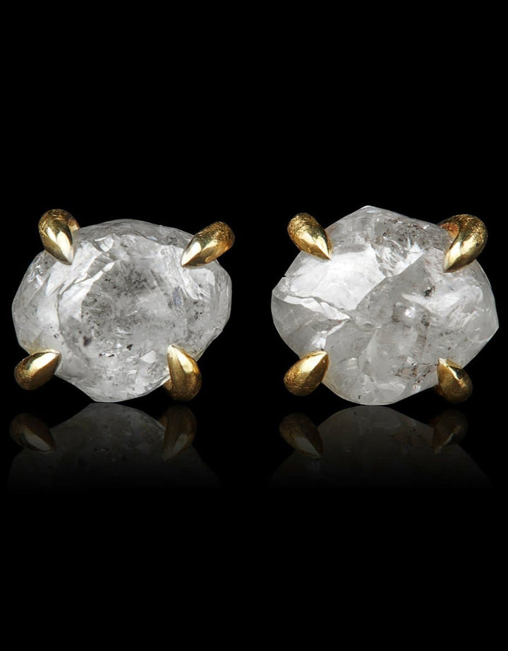 Gold Earrings With Storytellings From Eternity – 4.85 ct.